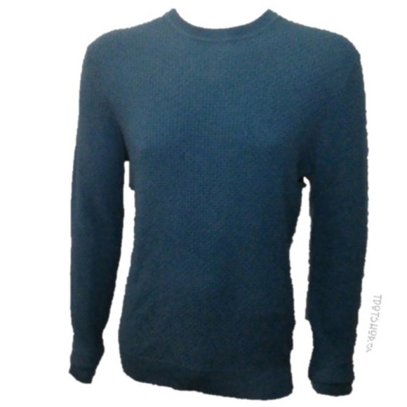 EMPORIO ARMANI Slim Fit Textured Crew Sweater XL 09/24 - Picture 2 of 10